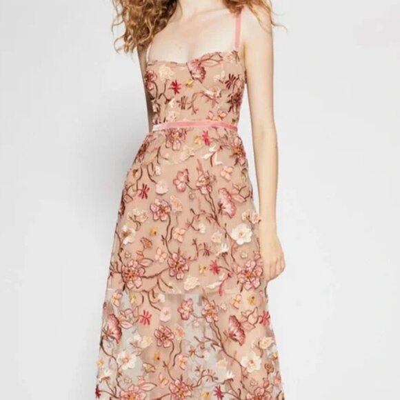 For Love and Lemons x Free People Beatrice Strappy Maxi Dress